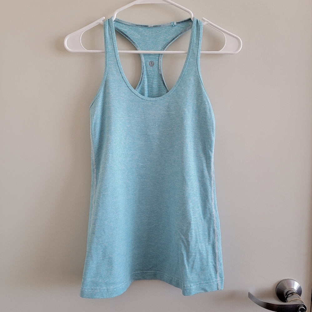 Blue Lululemon Tank Top